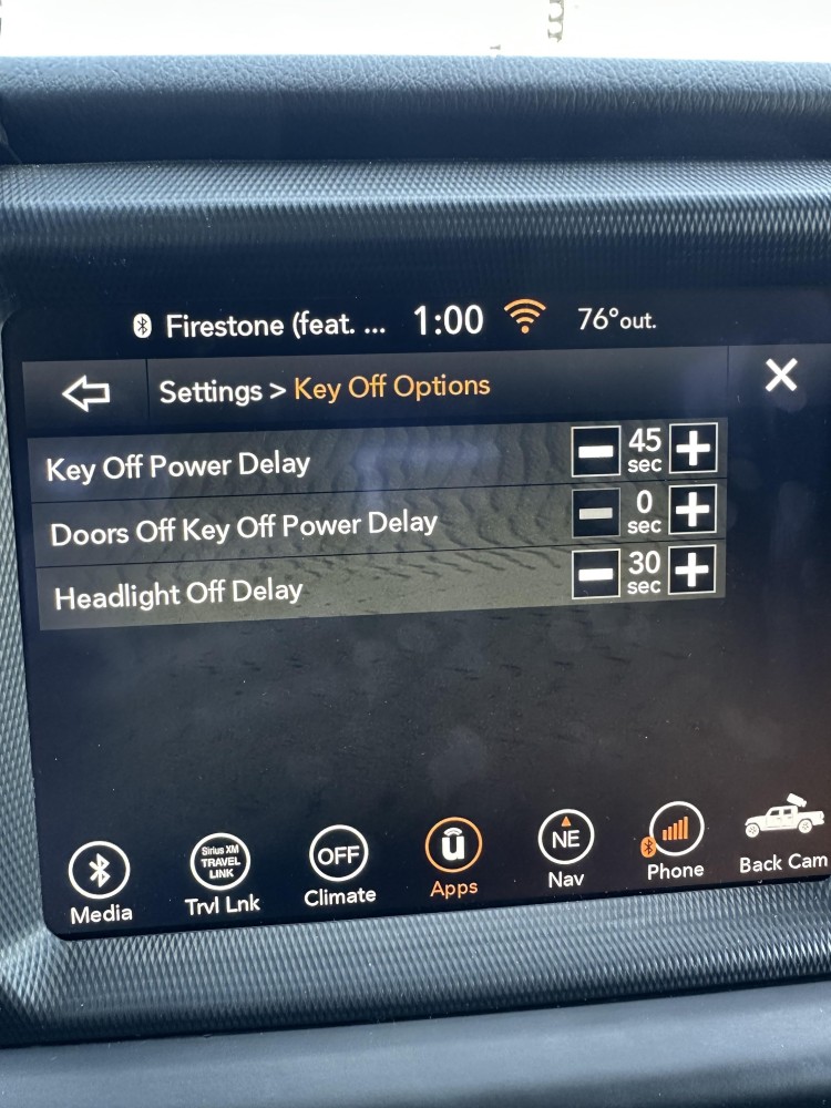 radio stays on after car is turned off